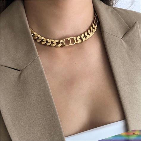 collier dior chaine|Dior collier femme de luxe.